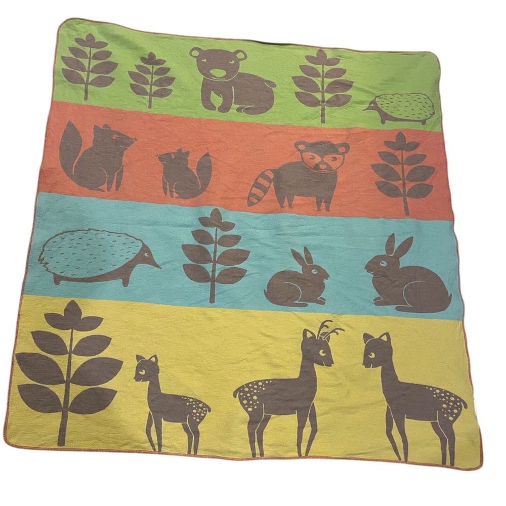Colorful Animal Print Blanket